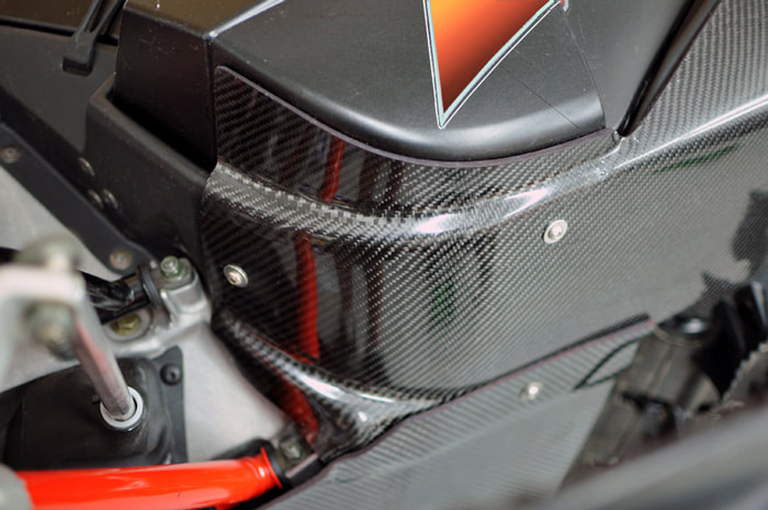 RPM Composites Polaris RMK Chassis Skidplate carbon fiber Kevlar®