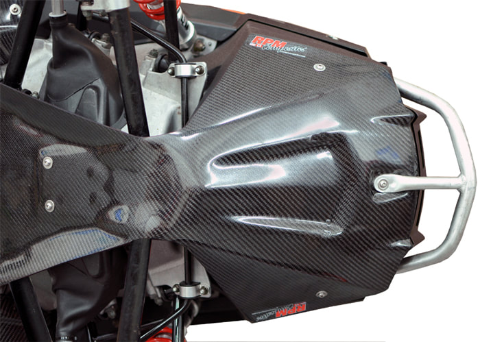 RPM Composites Polaris RMK Chassis, protects Skid plate