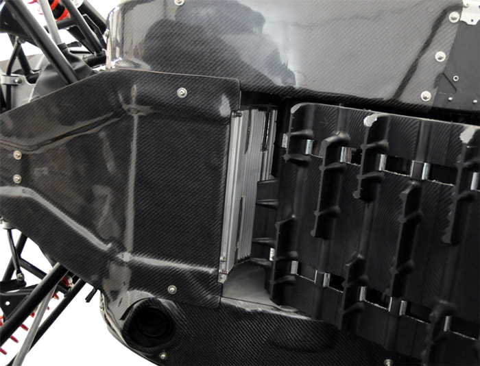 RPM Composites Polaris AXYS chassis skidplate, Rush and Switchback models