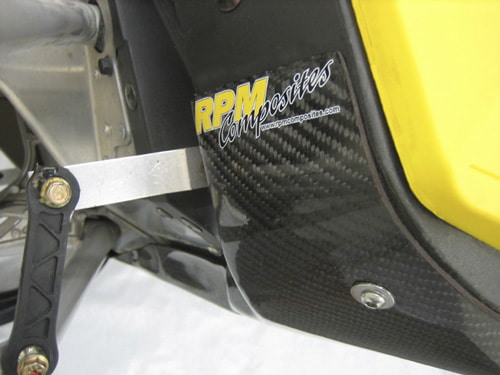 RPM Composites, XP Chassis carbon fiber belly/drivetrain skidplate